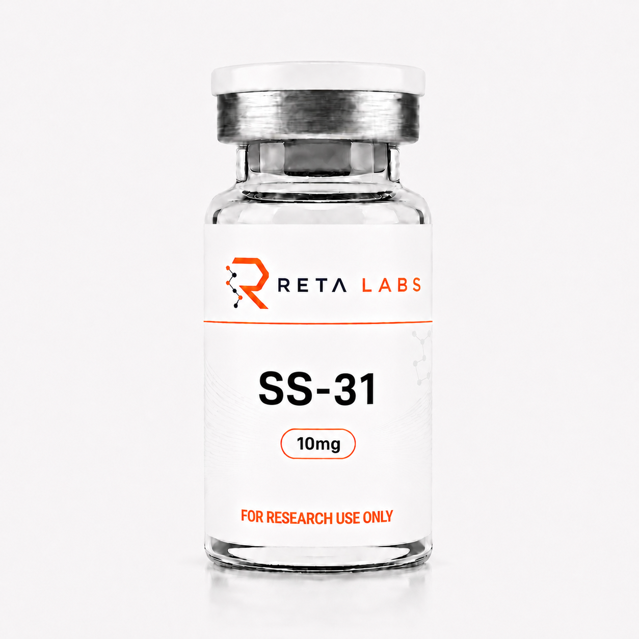 Lyophilized SS-31 research peptide vial available to buy in Canada