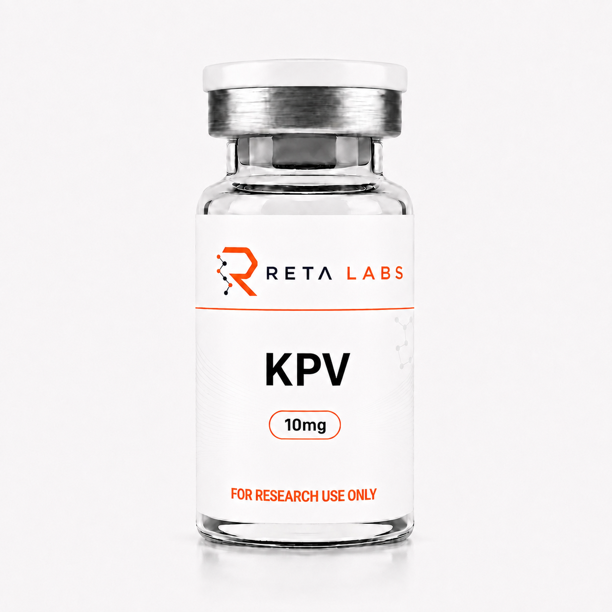 KPV 10mg high-purity research peptide vial