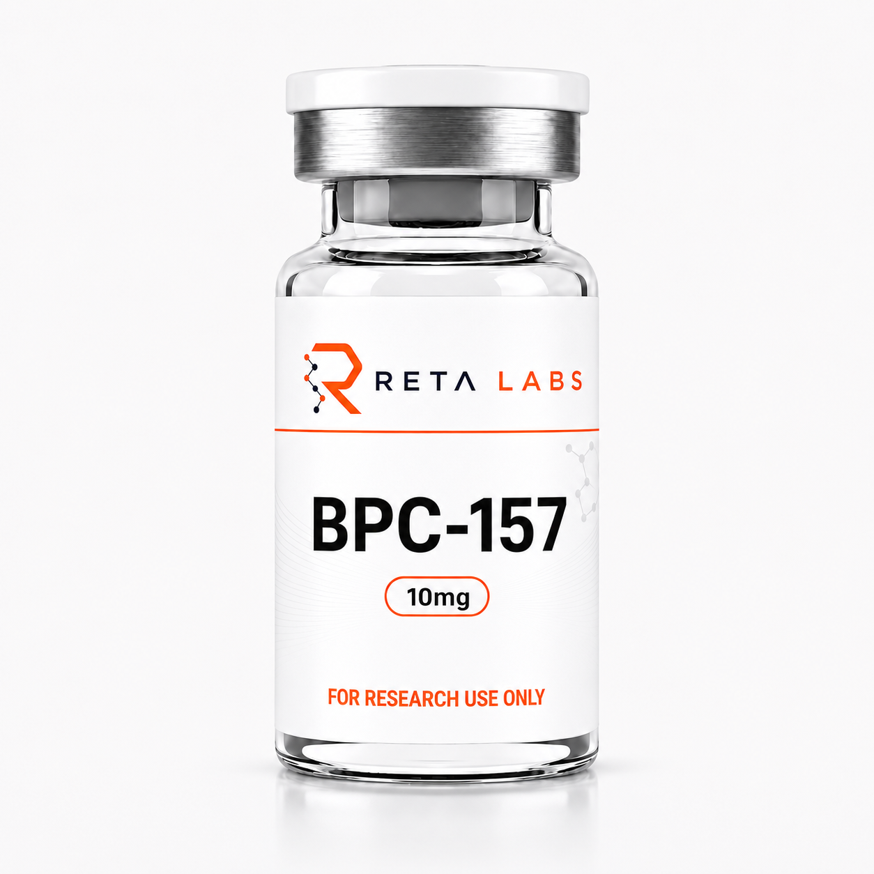 Lyophilized BPC-157 research peptide vial available to buy in Canada