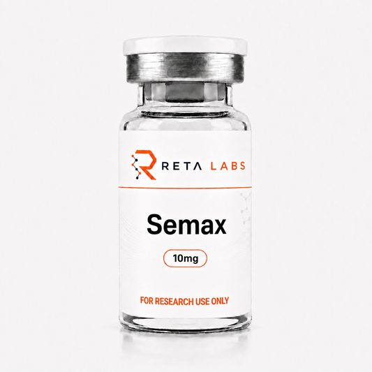 Lyophilized semax research peptide vial available to buy in Canada